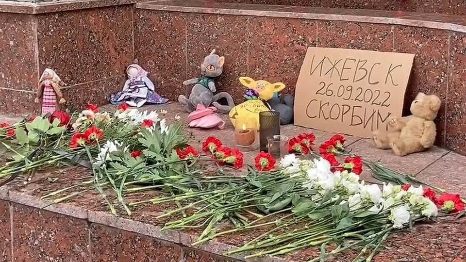 Валентина Рудченко выразила соболезнования в связи с трагедией в ижевской школе